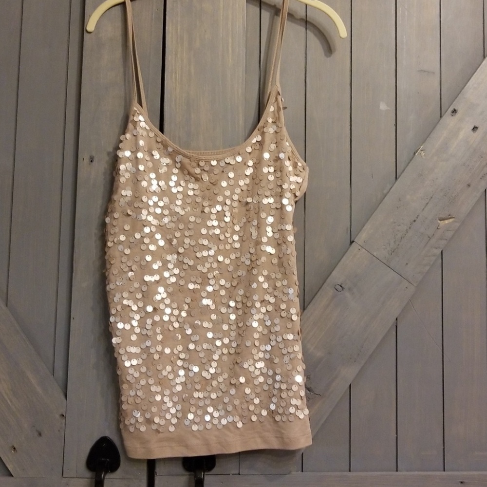 Pretty, like new sequin camisole